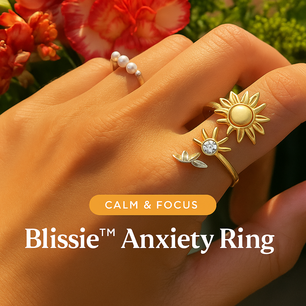 Blissie™ Anxiety Ring – Stop Hurting Yourself - Blissie