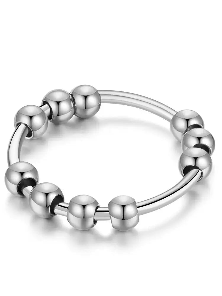 Blissie™ Pearl Anxiety Ring – Stop Hurting Yourself - Blissie
